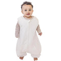 Tealbee Dreamsuit Toddler Sleep Sack with Feet – Walker Sleep Bag with Legs, Rayon made from Bamboo, All Season 1.2 TOG, 2-Way Zipper, 2T-3T - Undyed