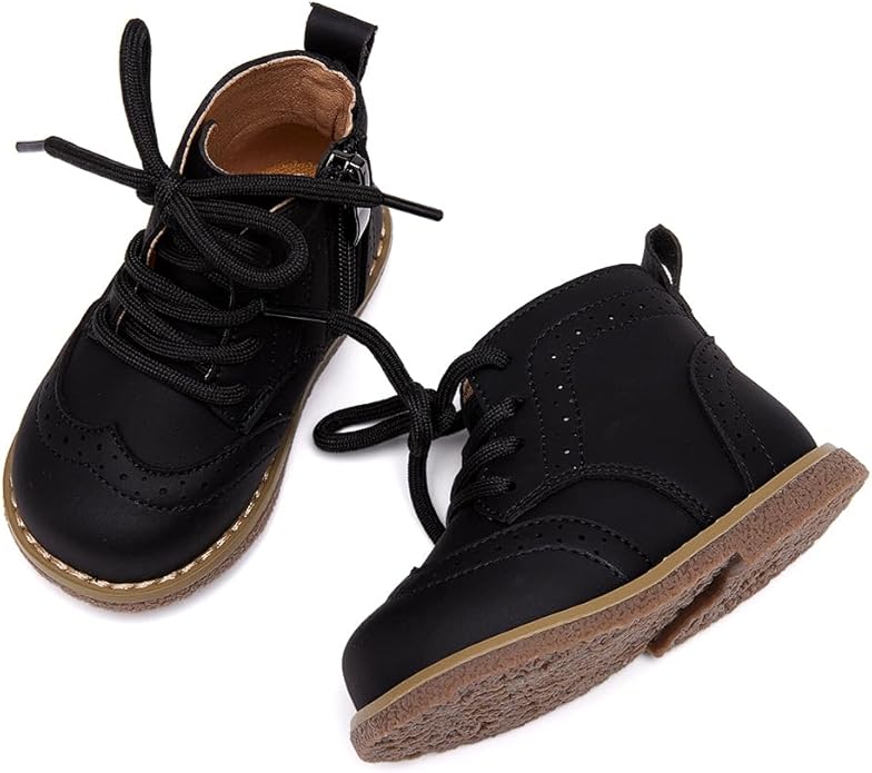 BMCiTYBM Baby Boys Girls Boots Infant Shoes First Walking Booties for All Seasons for 6 9 12 15 18 24 Months