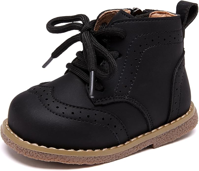 BMCiTYBM Baby Boys Girls Boots Infant Shoes First Walking Booties for All Seasons for 6 9 12 15 18 24 Months