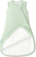 PurComfy Supersoft Sleep Sack 1.0 TOG, Premium Bamboo Viscose Baby Sleeping Bag 2-Way Zipper Sleep Sack Baby Wearable Blanket