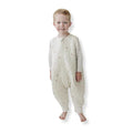 Tealbee Dreamsuit Toddler Sleep Sack with Feet – Walker Sleep Bag with Legs, Rayon made from Bamboo, All Season 1.2 TOG, 2-Way Zipper, 2T-3T - Moons&Stars
