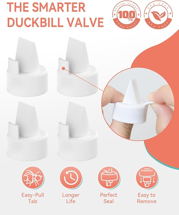 Spectra Breast Pump Parts 10 Silicone Diaphragm Designed for Spectra S1 S2 9 Plus Breastpump Backflow Protector
