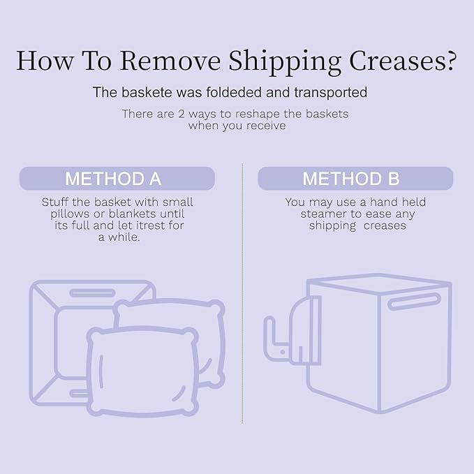 Hopegiver 3 Pack Storage Baskets for Organizing with Handle, Woven Baskets for Shelves - Durable Gift Basket for Cloth Toys Books Baby, Cotton Rope Basket for Dog Cat, 11x8x7 Inch(Blue&Yellow)