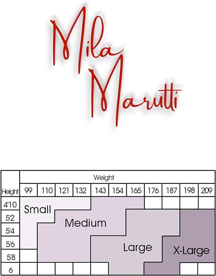 Mila Marutti Maternity Tights for Women - Premium Pregnancy Tights - Pantyhose for Pregnant Women