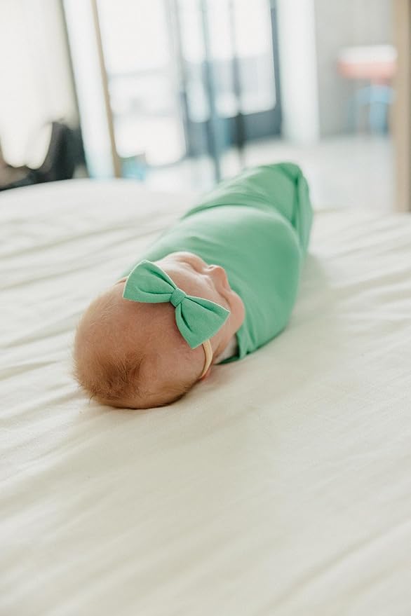 Copper Pearl Baby Swaddle Blanket - Premium Knit Baby Blanket, Large Soft Stretchy Receiving Blankets for Baby Boy and Girl, Swaddles for Newborn, Infant, and Toddler (Leif)