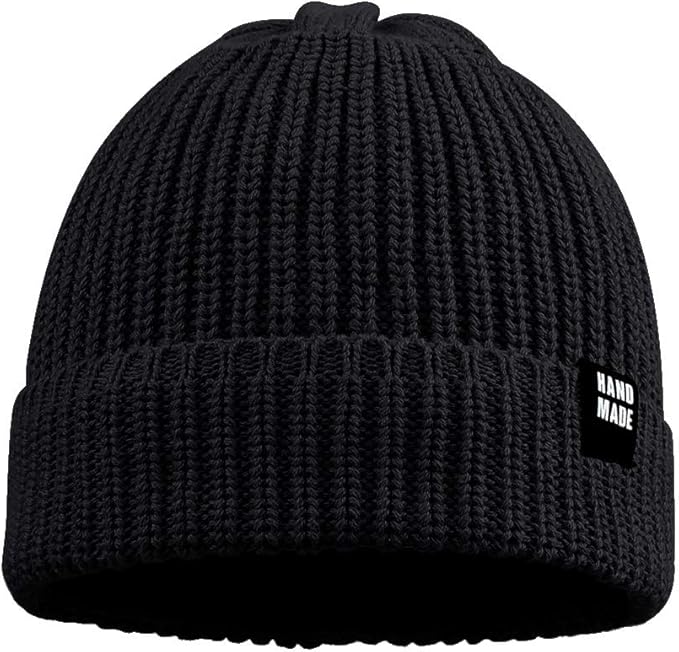 JANGANNSA Simple Knitted Baby Beanie Hip-Hop Boys Winter Hat Toddler Kids Bonnet for Girls 0-5Y