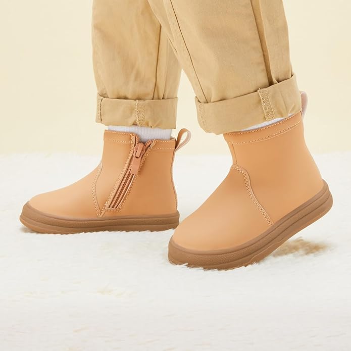 BMCiTYBM Baby Boys Girls Boots Infant Shoes First Walking Booties for All Seasons for 6 9 12 15 18 24 Months