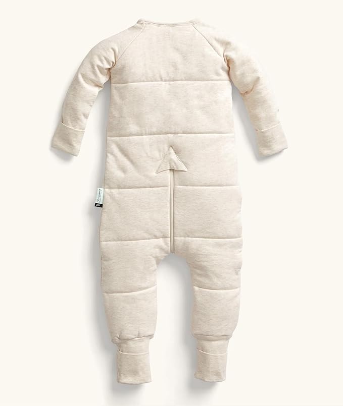 ergoPouch 2.5 TOG Sleeping Bag – Breathable, Cozy Sleepwear for Boys and Girls (6-12 Months, Oatmeal Marle)