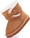BMCiTYBM Girls Boys Snow Boots Warm Winter Fur Lined Baby Shoes (Infant/Toddler/Little Kid)