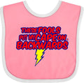 inktastic These Fools Put My Cape on Backwards ® Baby Bib