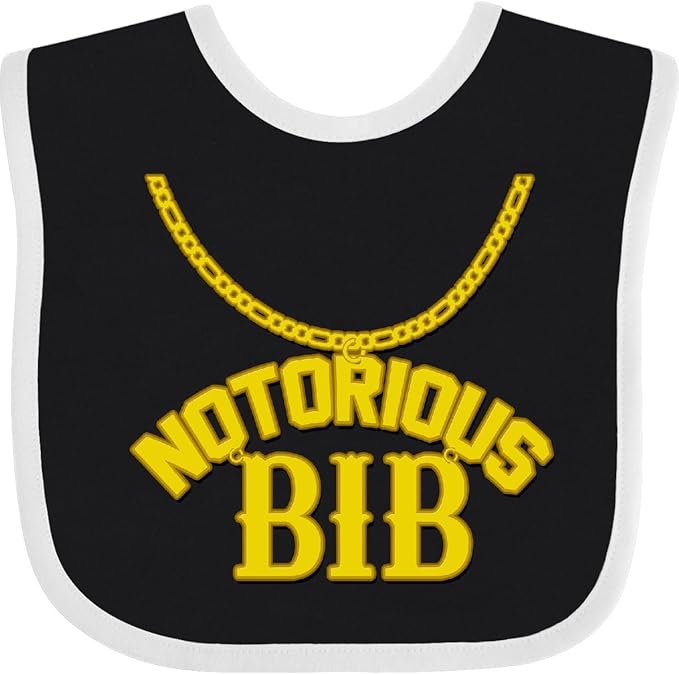 inktastic Notorious Bib Baby Bib