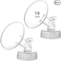 19mm Flange Compatible with Spectra S1 S2 9 Plus Synergy Gold Breastpump Replacement to Spectra Pump Parts and Flange; Not Original; Replaces Shield