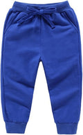 CuteOn Unisex Toddler Jogger Pants Kids Cotton Elastic Waist Winter Baby Sweatpants Pants 1-5Years