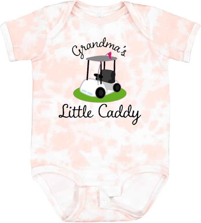 inktastic Grandma's Little Caddy Golf Baby Bodysuit