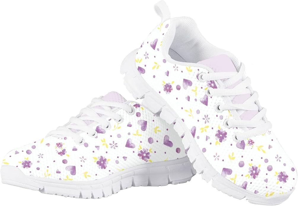 MARSVOVO First Shoes for Walking Boy Girl Athletic Lightweight Flexible Lace-up Breathable Running Shoes Casual Classic Comfortable Non Slip Play Sport Learning to Walk Toddler Girl Sneakers