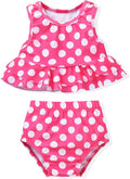 Aalizzwell Toddler Baby Girl Bathing Suit Two Piece Swimsuit Bikini Beach Wear