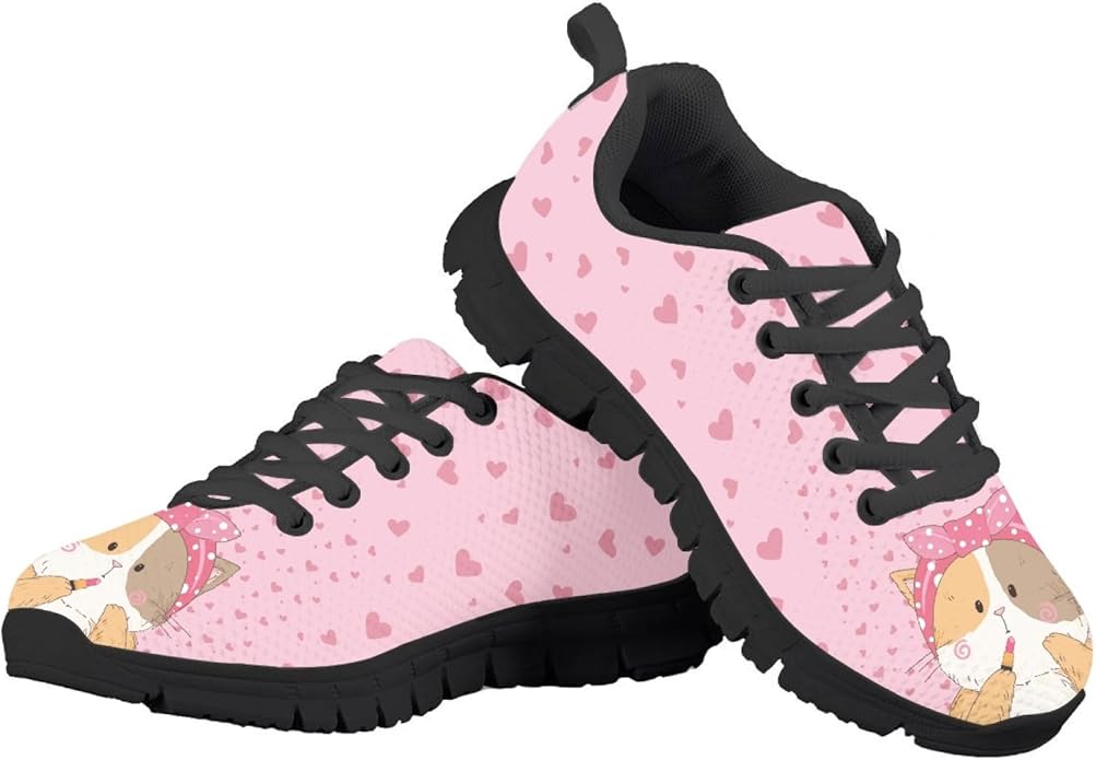 MARSVOVO First Shoes for Walking Boy Girl Athletic Lightweight Flexible Lace-up Breathable Running Shoes Casual Classic Comfortable Non Slip Play Sport Learning to Walk Toddler Girl Sneakers