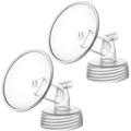 15mm Flange Compatible with Spectra S2 S1 9 Plus Ameda MYA Motif Luna Cimilre Breastpumps Replacement Pump Parts Flange Compatible with Spectra Parts/Accessories