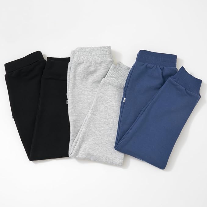 Little Sleepies Joggers for Boys & Girls, Soft Toddler Sweatpants, Baby Boys Pants, Elastic Waistband (Size 6M - 6Y)