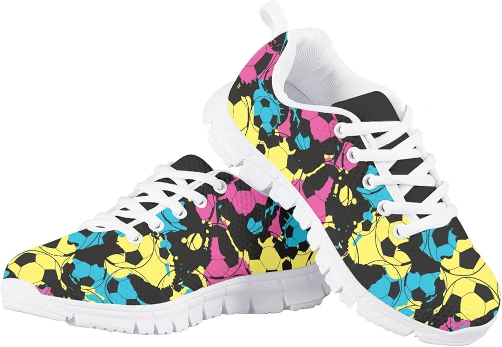 MARSVOVO First Shoes for Walking Boy Girl Athletic Lightweight Flexible Lace-up Breathable Running Shoes Casual Classic Comfortable Non Slip Play Sport Learning to Walk Toddler Girl Sneakers