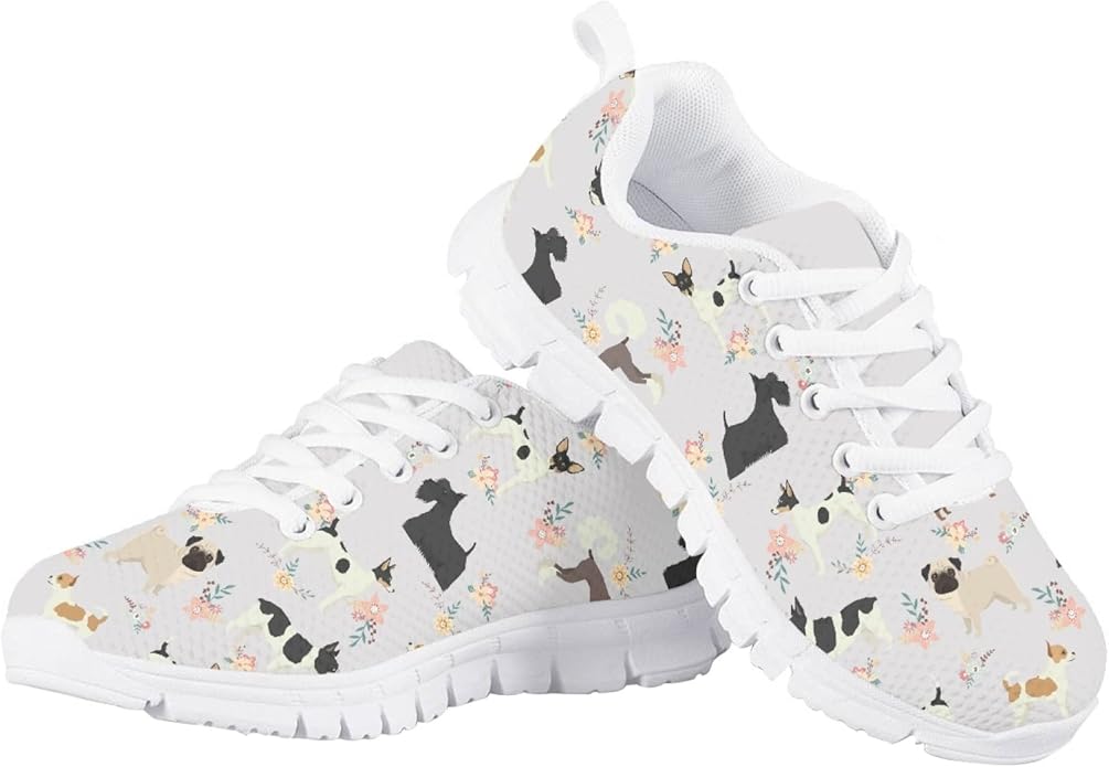 MARSVOVO First Shoes for Walking Boy Girl Athletic Lightweight Flexible Lace-up Breathable Running Shoes Casual Classic Comfortable Non Slip Play Sport Learning to Walk Toddler Girl Sneakers