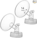 14mm Flange Compatible with Spectra S1 S2 9 Plus Synergy Gold Breastpump Replacement to Spectra Pump Parts and Flange; Not Original; Replaces Shield