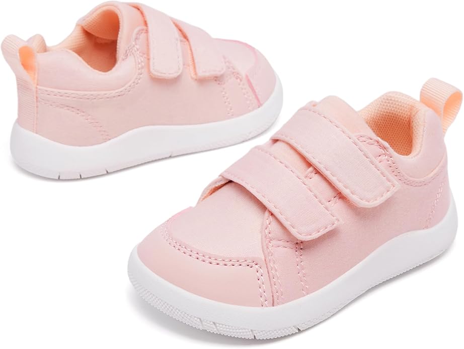 MORENDL Wide Toe Box Shoes Toddler Barefoot Shoes Baby Walking Shoe Boy Girl Non-Slip Zero Drop Minimalist Sneakers Comfort Tennis Outdoor Activities