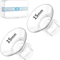 Flange Insert 15mm, Compatible with S9/S12/S9Pro/S12Pro Wearable Breast Pump Parts Replace, Pump Shield/Flange Insert to Reduce 24mm Down to 15mm