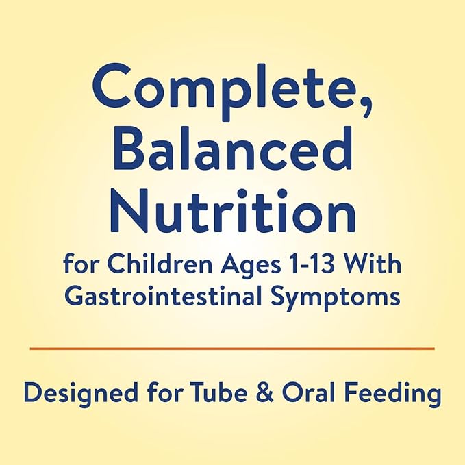 PediaSure Peptide 1.0 Cal, Peptide-Based Formula, Sole-Source Nutrition Drink for Tube Feeding or Oral Nutrition, Vanilla, 8-fl-oz Bottle, Pack of 24