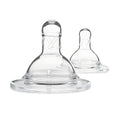 Motif Medical Replacement Slow Flow Nipples for Duo Baby Bottle - Dishwasher-Safe, Silicone Newborn Bottle Nipples - Baby Bottle Nipples for Comfortable Feeding (2 Nipples Included)