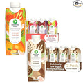 Greater Than Lactation Supplement Support, Coconut Water, Vitamins & Electrolyte Drink for Breastfeeding, Breast Milk & Immune Support, Variety Pack & Cocoa Cream (20 Pack)