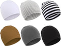 DRESHOW BQUBO 6 Pack Baby Hats for Boys Girls Unisex Baby Hat Soft Knit Cap Nursery Beanie for Newborn Infant Toddler Kid
