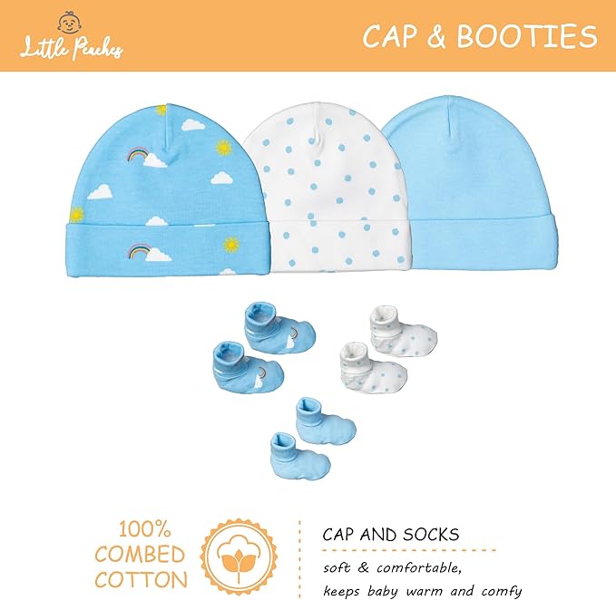 Baby Girl Clothes - Layette Gift Set for Baby Boys, Fits 0 to 3 Months Baby,Newborn Clothes & Accessories Set