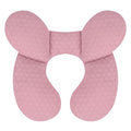 KAKIBLIN Baby Travel Pillow, Upgraded Baby Neck Pillows for Car Seat, Infant Neck Support Pillow for Head and Neck,Newborn Head Support for Car Seat,Pushchair (Pink)