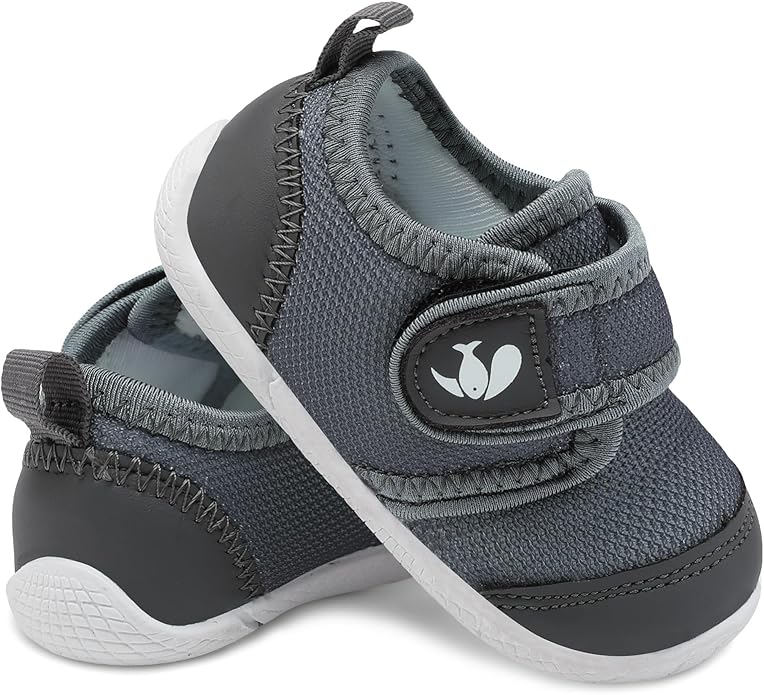 FEETCITY Baby First Walking Shoes Boys Girls Infant Sneakers Crib Shoes Breathable Lightweight Slip On Shoes
