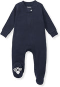 Burt’s Bees Baby Boys' One-Piece Sleep and Play 100% Organic Cotton PJs