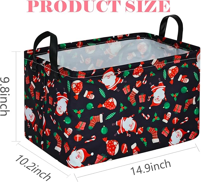 Rectangle Kids Gift Storage Basket Shelf Storage Basket Organizer Box Clothes Laundry Hamper Toys Nursery Basket Baby Laundry Basket with Handles