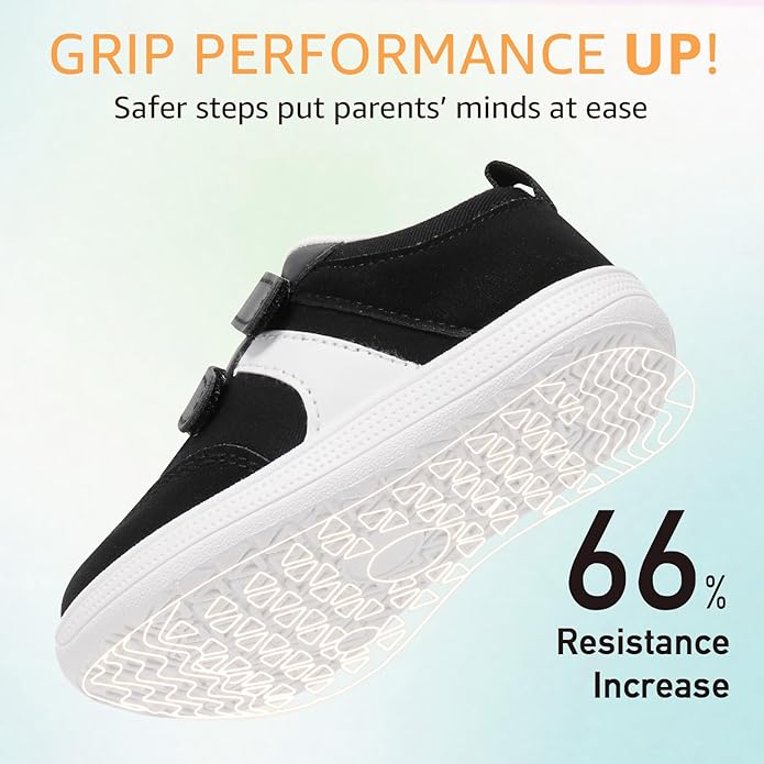 Toddler Wide Toe Box Barefoot Shoes Boys Girls Sneakers Zero Drop Kid Tennis Running Shoes Lightweight Non-Slip Comfortable Infant First Walking Shoe Outdoor Activities School