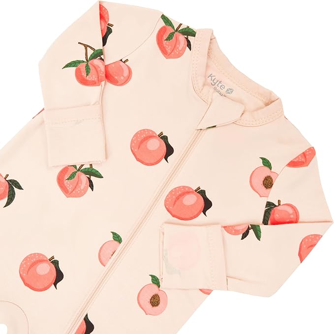 KYTE BABY Unisex Rayon Made From Bamboo Zippered Rompers 0-24 Months