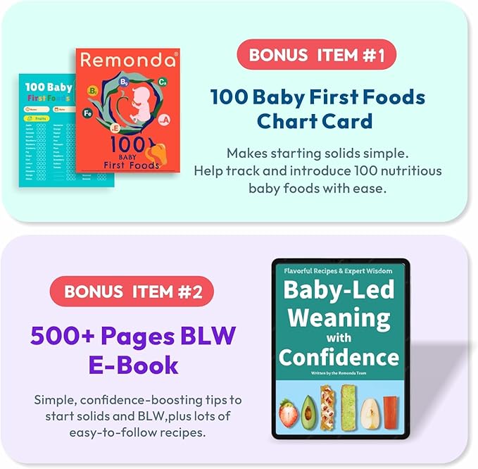 Remonda 23-Piece BPA-Free Silicone Baby Feeding Set | Extra Large Suction Plates, Toddler Bowls, Self Feeding Spoons, and More | Dishwasher Safe| Baby Led Weaning Supplies（Grey）