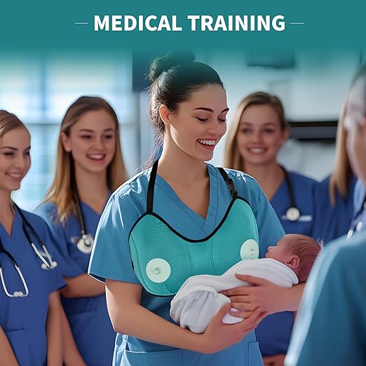 Breastfeeding Simulator with Water Filling System, Lactation Training Kit for Breastfeeding Techniques, Manual Milk Expression, and Nursing Education, Lactating Teaching