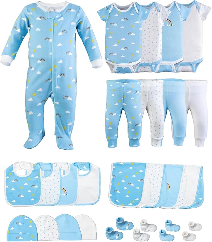 Baby Girl Clothes - Layette Gift Set for Baby Boys, Fits 0 to 3 Months Baby,Newborn Clothes & Accessories Set