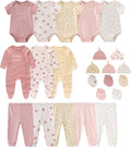 Unisex Baby Boy Girl Clohtes Pants Sets 23 pack Cotton Casual New born Clothing Comfort Infant Birthday Outfit