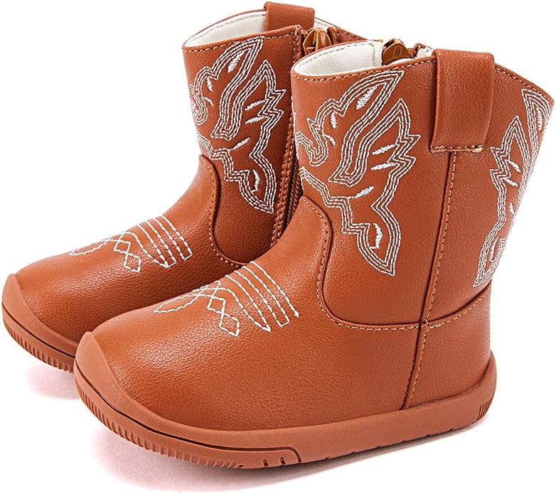 BMCiTYBM Baby Boys Girls Boots Infant Shoes First Walking Booties for All Seasons for 6 9 12 15 18 24 Months