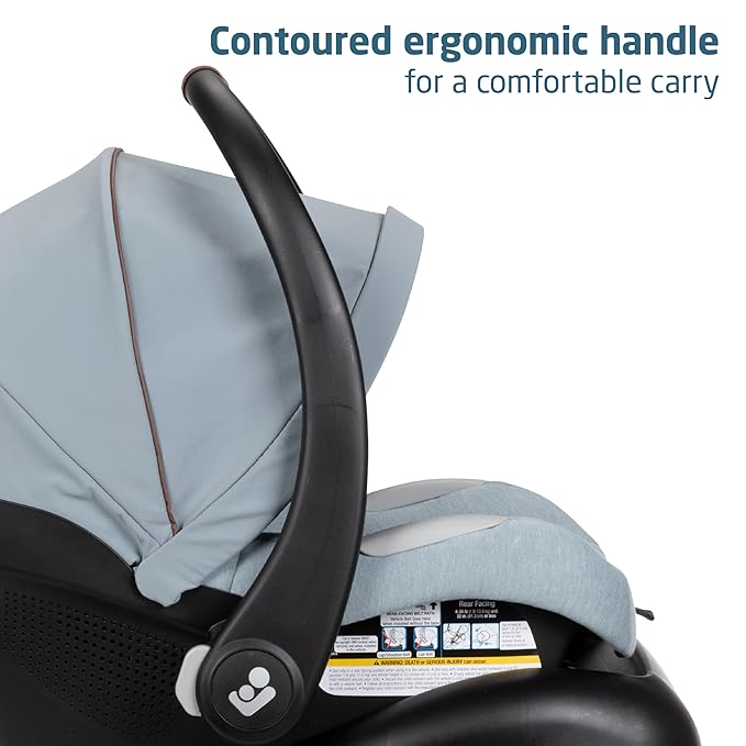 Maxi-Cosi Zelia™ Luxe 5-in-1 Modular - Baby Travel System Car Seat and Stroller, Infant Car Seat and Stroller Combo, Baby Car Seat and Stroller Combo in New Hope Grey