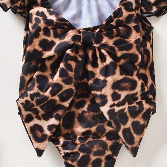 Toddler Girl Baby Ruffles Mermaid Fish Scale Swimsuit One Piece Swimwear Bathing Sunsuit