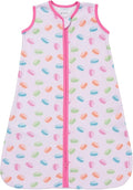 LollyBanks Baby Sleep Sack, 100% Cotton Wearable Blanket 2-Way Zipper Sleep Sacks