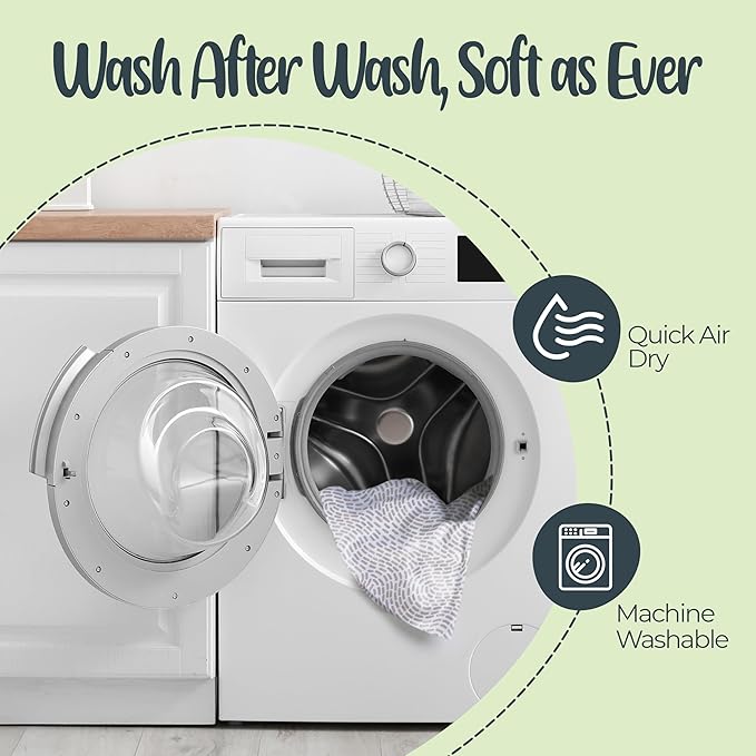 BabySparrow 3 Pack Muslin Swaddle Blankets - Soft, Lightweight, Breathable Cotton Newborn Swaddle, Baby Girl and Baby Boy Receiving Blankets, 47 x 47 Inches, Nursery Essentials