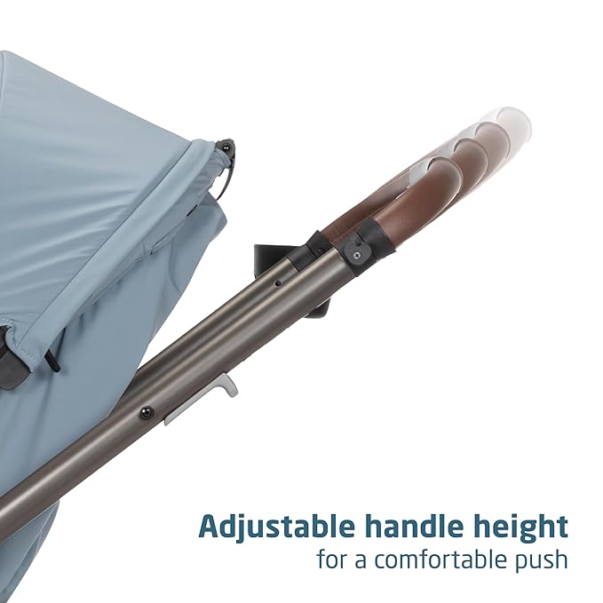 Maxi-Cosi Zelia™ Luxe 5-in-1 Modular - Baby Travel System Car Seat and Stroller, Infant Car Seat and Stroller Combo, Baby Car Seat and Stroller Combo in New Hope Grey