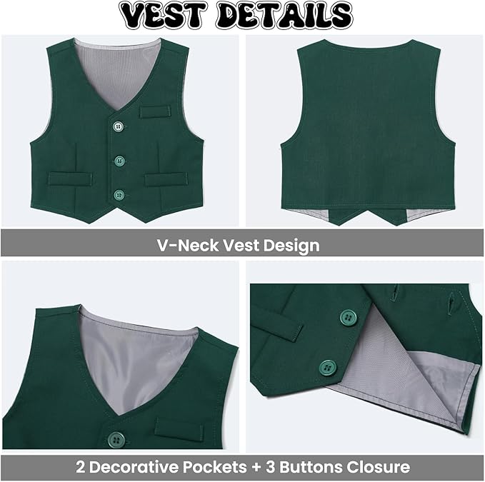 Baby Boy Clothes Suits Infant Gentleman Wedding Outfit Formal Dress Shirt Vest Bowtie Pants 4Pcs Baby Suit Sets